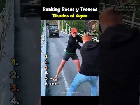 🔴RANKING DE PIEDRAS Y TRONCOS AL AGUA 🌀Parodia Español🌀[ Rankings en Español ] #memes #humor #bhfyp