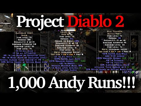 Project Diablo 2: 1,000 Andy Runs!!!