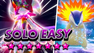 UPDATE! The BEST Pokemon to SOLO 7 Star TYPHLOSION Tera Raid in Scarlet and Violet