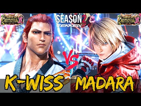 Tekken 8 - Season 2 ▰ K-Wiss (Hwoarang) Vs Madara521 (Leo) ▰ High Level Gameplay