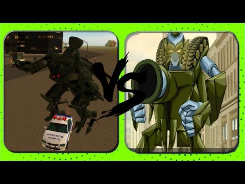 ►Helicopter Robot VS Tank Robot (Mine Games Craft) Android Game Play HD By games hole