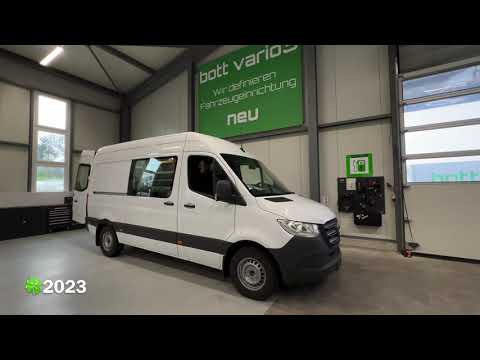 Mercedes-Benz Sprinter Ausbau mit bott vario3 - 4.1.23