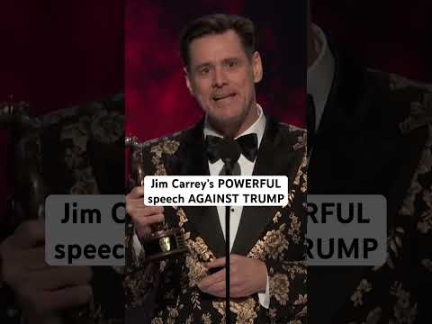 Jim Carrey’s POWERFUL speech against Trump #jimcarrey #trump #democrats