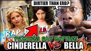 CINDERELLA vs BELLE: Princess Rap Battle (Sarah Michelle Gellar &amp; Whitney Avalon) REACTION