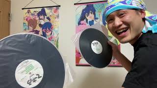 てーきゅうのレコードを開封する