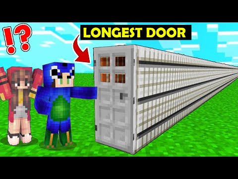 Minecraft's Longest Door Uncovered!