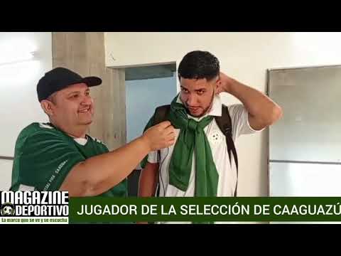 NOTA CON MARCOS FIGUEREDO JUGADOR DE LA SELEC. CZÚ TRAS LA VICTORIA ANTE SAN JOAQUIN 