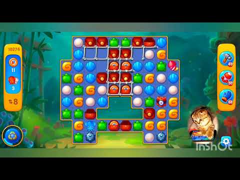 Fishdom 2022, no Boosters,  10274  level  -  прохождение без бустеров,  10274  уровень.