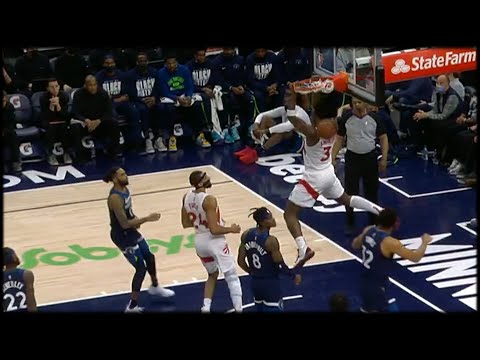 OG Anunoby NASTY Reverse Slam DUNK