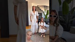 SILVIA PROVVEDI con la figlia Nicole: fitcheck matchy matchy con bellissimi abiti estivi ♥️♥️♥️