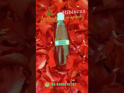 Natural Hibiscus Shampoo with Consitioner