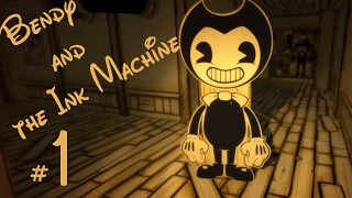 【Gameplay Walkthrough】 Bendy and the Ink Machine Chapter 1 【Horror Game】No Commentary