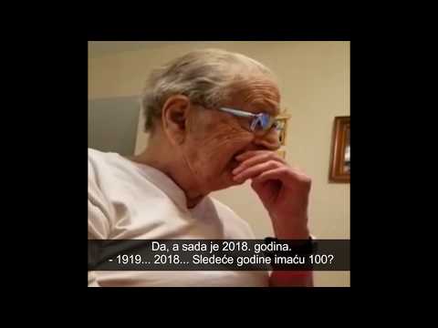 DEDA LEGENDA - Reakcija kada je saznao da ima 98 godina!