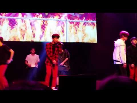 160402 TEEN TOP Red Point Live Tour NYC Rehearsal 'Don't I' (Fancam)