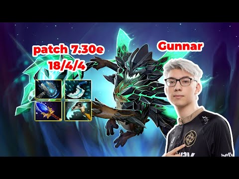 Gunnar Outworld Destroyer Mid - DOTA 2 7.30e - MMR rank - Dota2 Gameplay [Learn To PRO dota2]