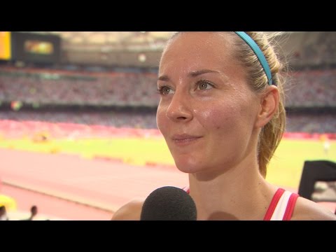 WHC 2015 Beijing - Denisa Rosolova CZE 400m Hurdles Heat 5