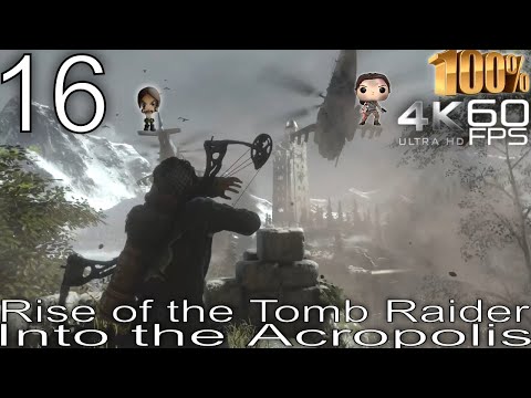 Rise of the Tomb Raider 100% Complete Walkthrough Part 16 Into the Acropolis