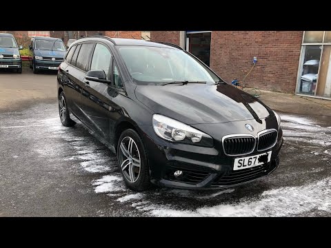 BMW 218i gran tourer start up