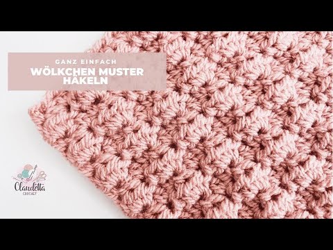Simple CLOUD crochet pattern / BEGINNER