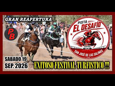 CARRERAS en PISTA EL DESAFIO - SAN JOSE DE LAS SALINAS, CORDOBA (19-09-2026)