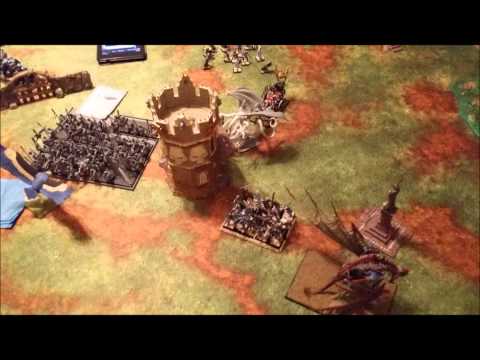 Wood Elves vs Vampire Battle Report