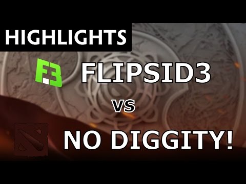 FlipSid3 Tactics vs No Diggity! - The International 2016 Qualifiers - Dota Highlights