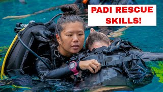 PADI Rescue Diver Skills Explained | Pass Your Rescue Diver Course
