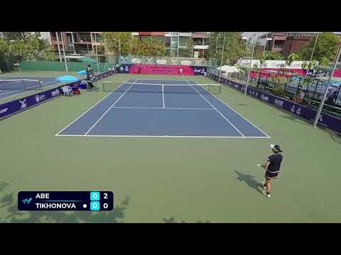 Hiromi Abe vs Anastasia Tikhonova | W75 Nonthaburi 2026