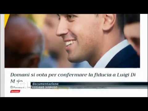 §.121/** TG1+TELEVIDEO 29/05/2019 M5S, DI MAIO, titolo: "CHIEDO UN VOTO A ROUSSEAU"
