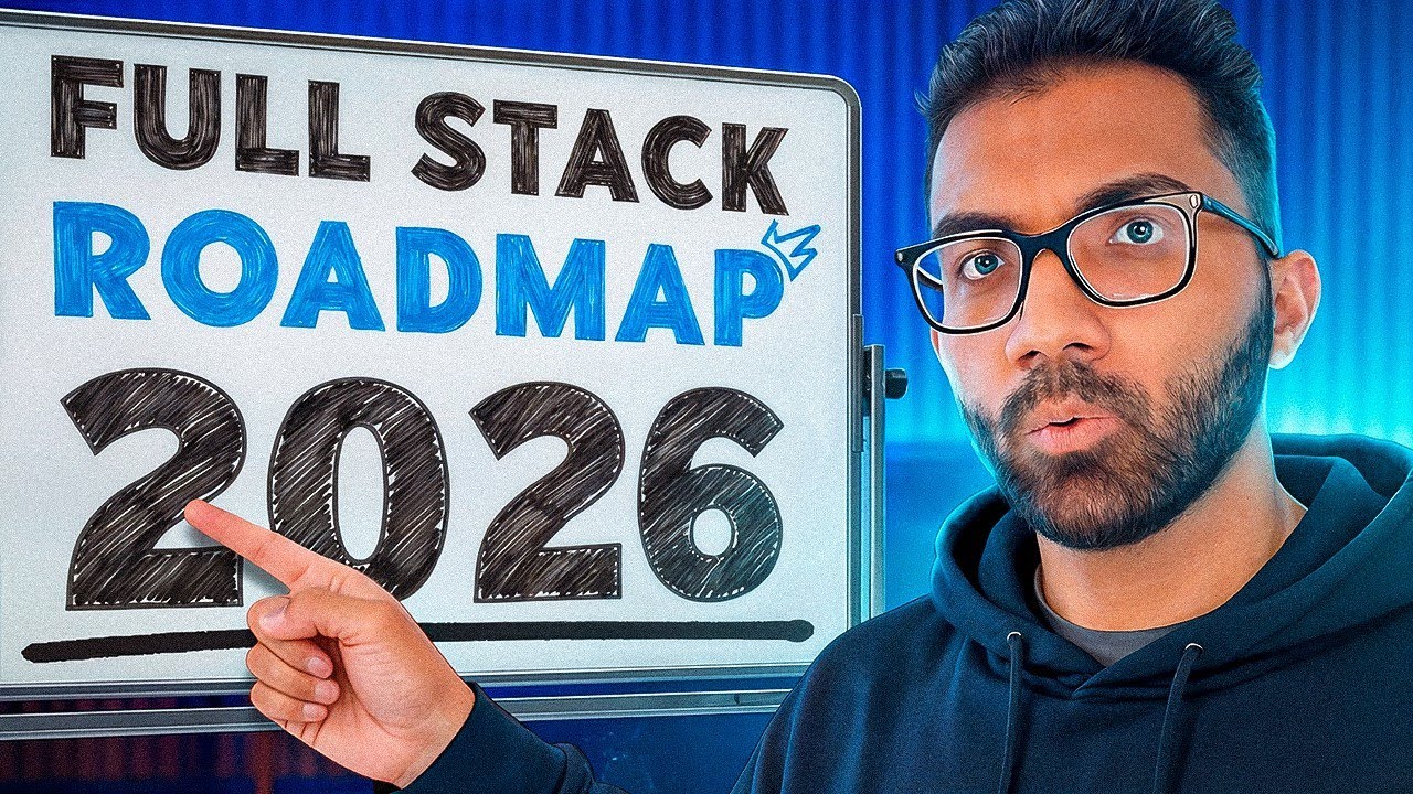 Fullstack + AI Web Development Roadmap: Everything you should learn in 2026