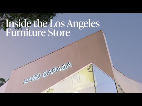 Comfort on Display at Mario Capasa Furniture Store