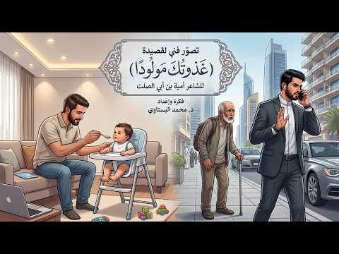 تصور فني لقصيدة غذوتك مولوداً