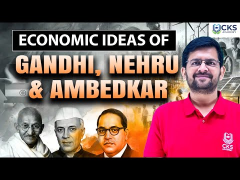 Thumbnail for Economic Ideas of Gandhi, Nehru & Ambedkar | Comparative Analysis | UPSC CSE 2026 | B L Trivedi