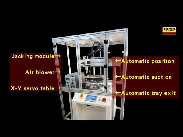 Servo X-Y Table for Atmospheric Plasma Machine+Feeding Module + Floorstanding Cover-FA-400F2-KY