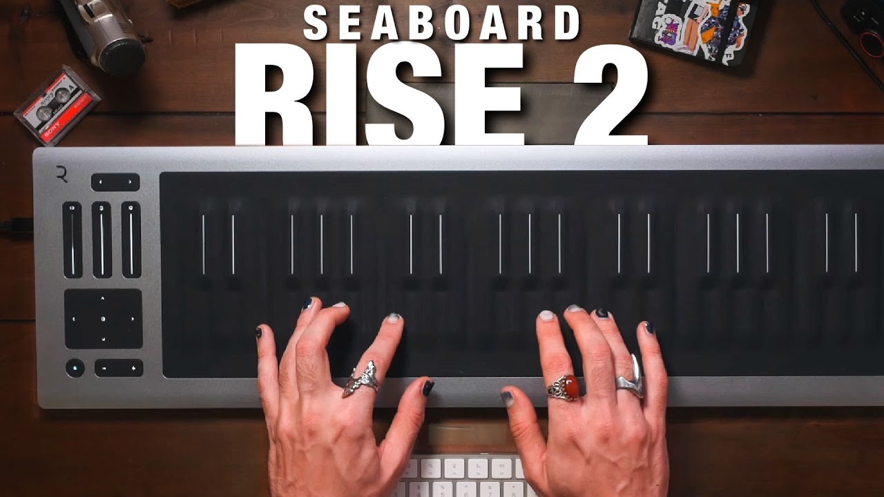 the new ROLI SEABOARD RISE 2 is EPIC! âœ¨ - YouTube