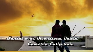 Sunset over Moonstone Beach, Cambria CA - spending time with my wife! Canon R5 & vintage Chinon lens