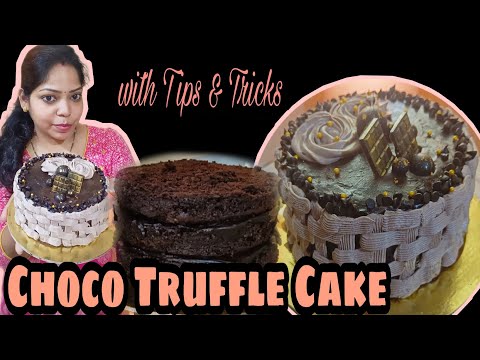 This Chocolate Truffle Cake with Tips & Tricks is perfect for beginners!