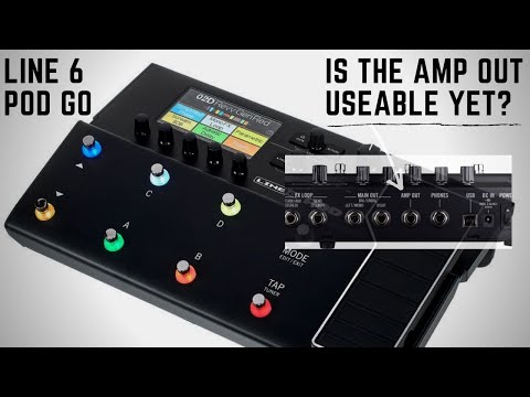 Line 6 Pod Go Amp Out - How do we USE it?