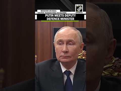 Russian President Vladimir Putin meets deputy defence minister days after his residence attack