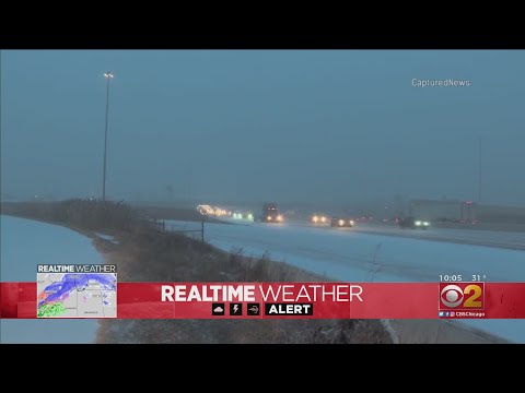 Numerous Crashes, Spinouts Around Chicago Area During Winter Storm