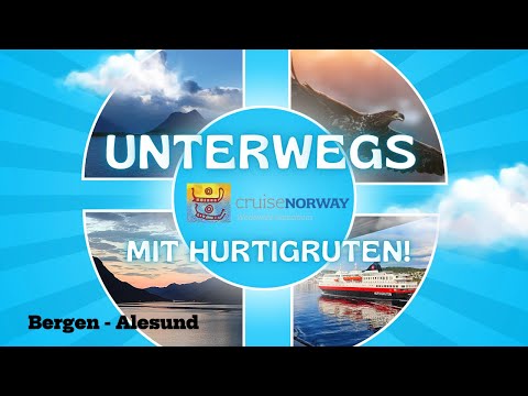 Norwegen. TAG 1. Bergen - Alesund. Unterwegs mit Hurtigruten