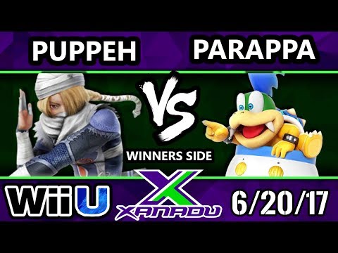 S@X 207 - Puppeh (Sheik, Bayonetta) Vs. Parappa (Bowser Jr.) - SSB4 Tournament - Smash 4