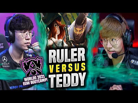 GEN RULER vs T1 TEDDY! WORLDS BOOTCAMP EUW - GEN Ruler Plays Miss Fortune ADC vs Lucian! |