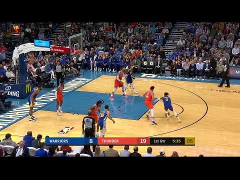 D'Angelo Russell Full Play 10/27/19 Warriors vs Thunder | Smart Highlights