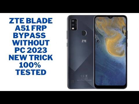 ZTE Blade  A51 FRP Bypass/ Google Account unlock Without PC 2025
