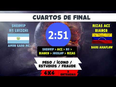 SHEOVIP  R5 JOSSLOP (Centroamérica) vs. ACZ BIANCO RIZAS (Venezuela) : CUARTOS DE FINAL - BWC 2019