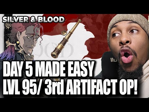Day 5 The 3rd Artifact is a Massive Boost! F2P Progression Silver and Blood