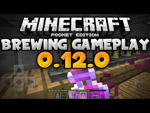 BREWING AND POTIONS in 0.12.0 - Guide and Tutorial - Update Review - Minecraft PE (Pocket Edition)