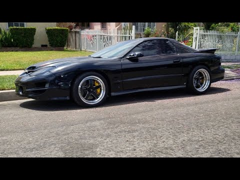 1998 WS6 Trans Am head cam longtubes headers on rts weld wheels 18x12 335 tires