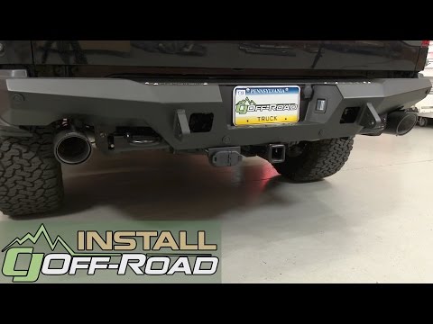 F-150 Raptor Ford Performance Dual Rear Exit Sport Cat-Back W/ Carbon Fiber Tips 17-19 Installation